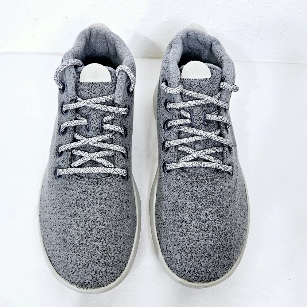 Allbirds Wool Runner-Up Mizzles High Top Sneaker Gray Men’s 8